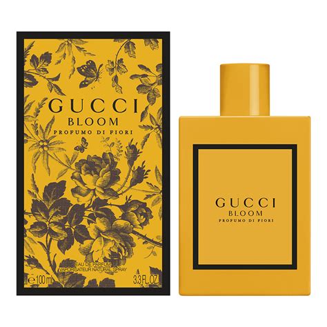 gucci perfume in yellow bottle